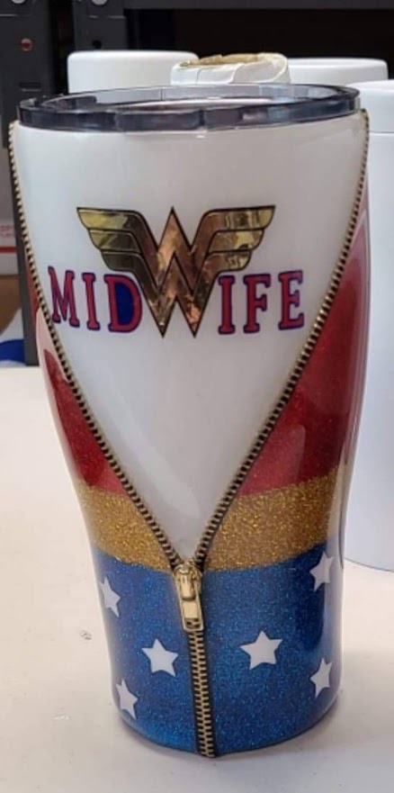 Wonder Woman Zipper Cup 30oz ***PREORDER***