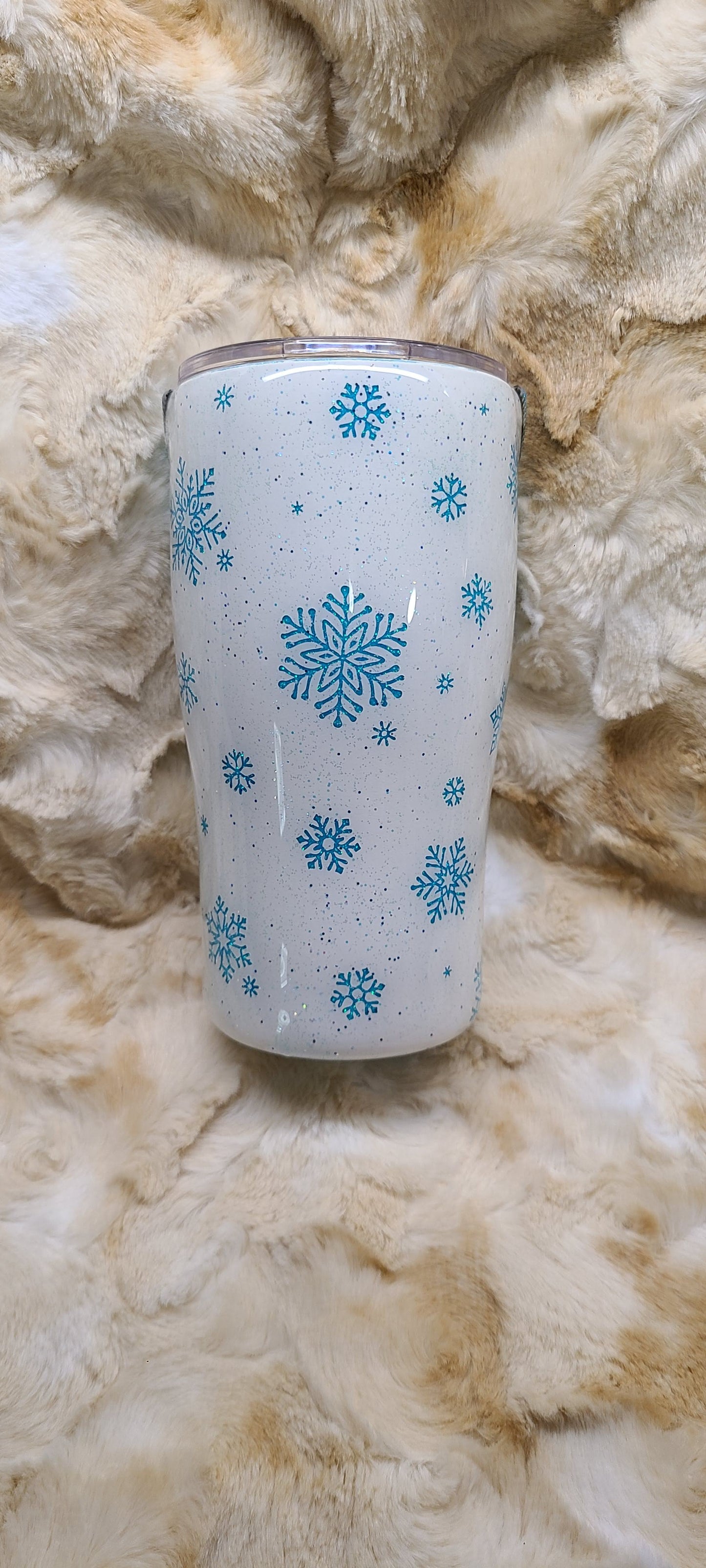 Let It Snow Snowman Zipper 20oz