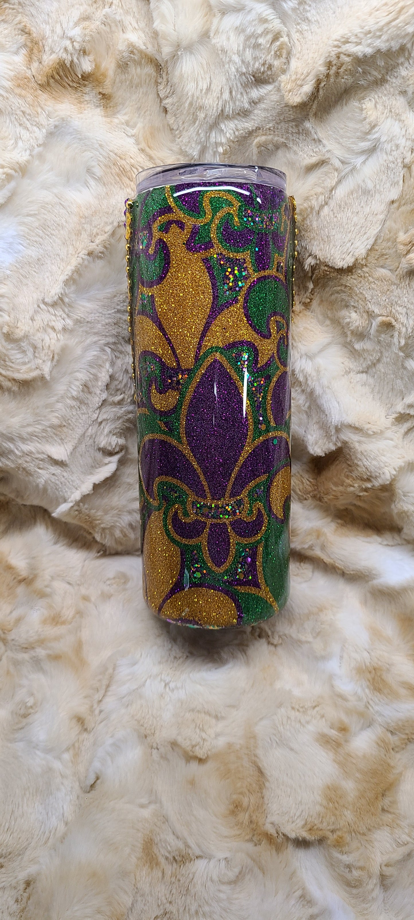 Mardi Gras Bead Up 20oz