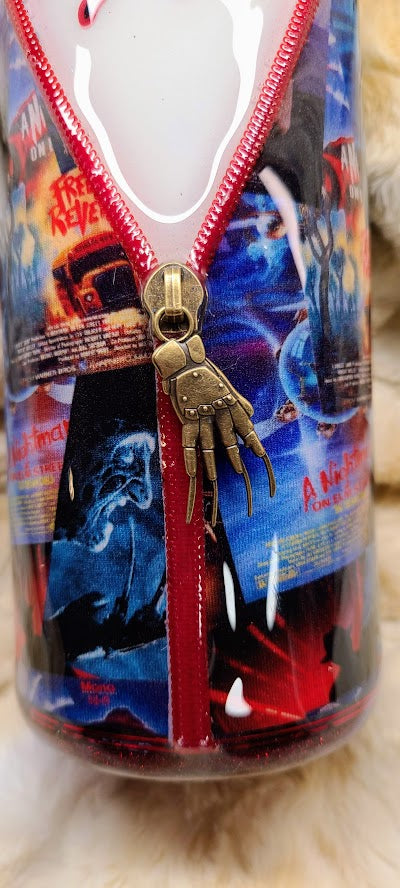 Freddy Krueger Nightmare On Elm St Zipper 30oz