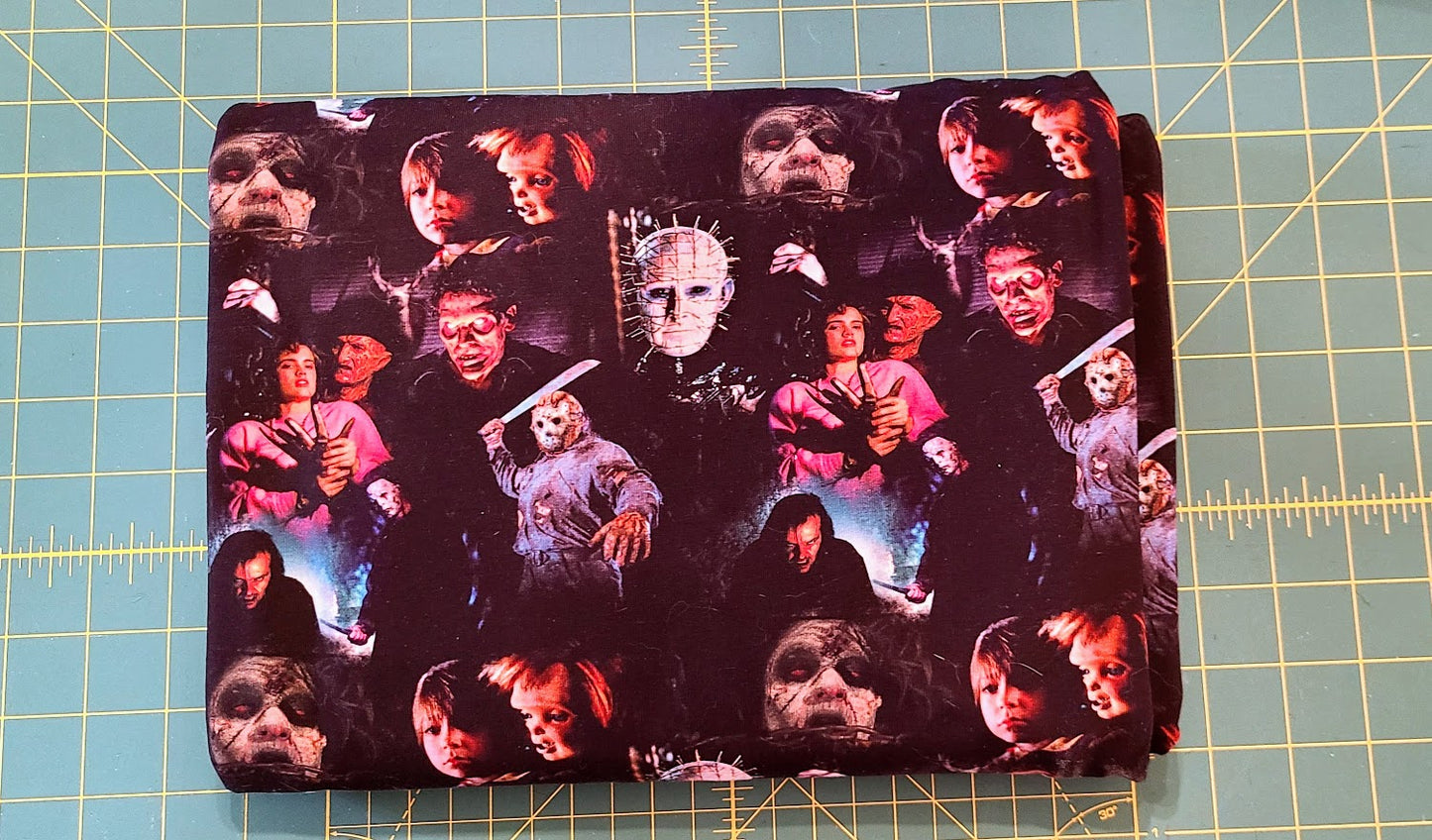 Horror Favorites Custom CL Fabric 9"x14" Cut