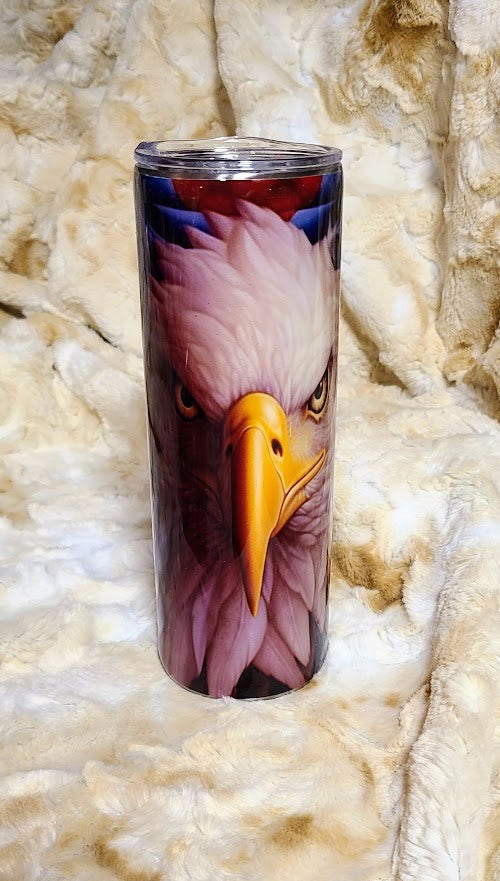 American Flag and Eagle 20oz