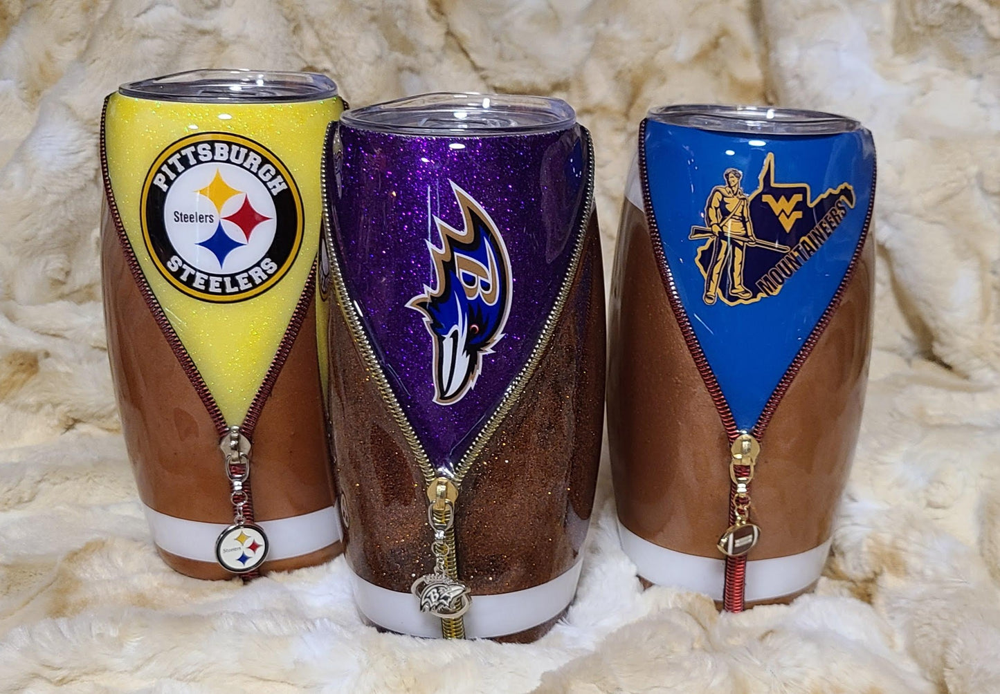 NFL THEMED TUMBLERS