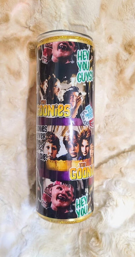 The Goonies Zipper Skinny Tumbler 30oz