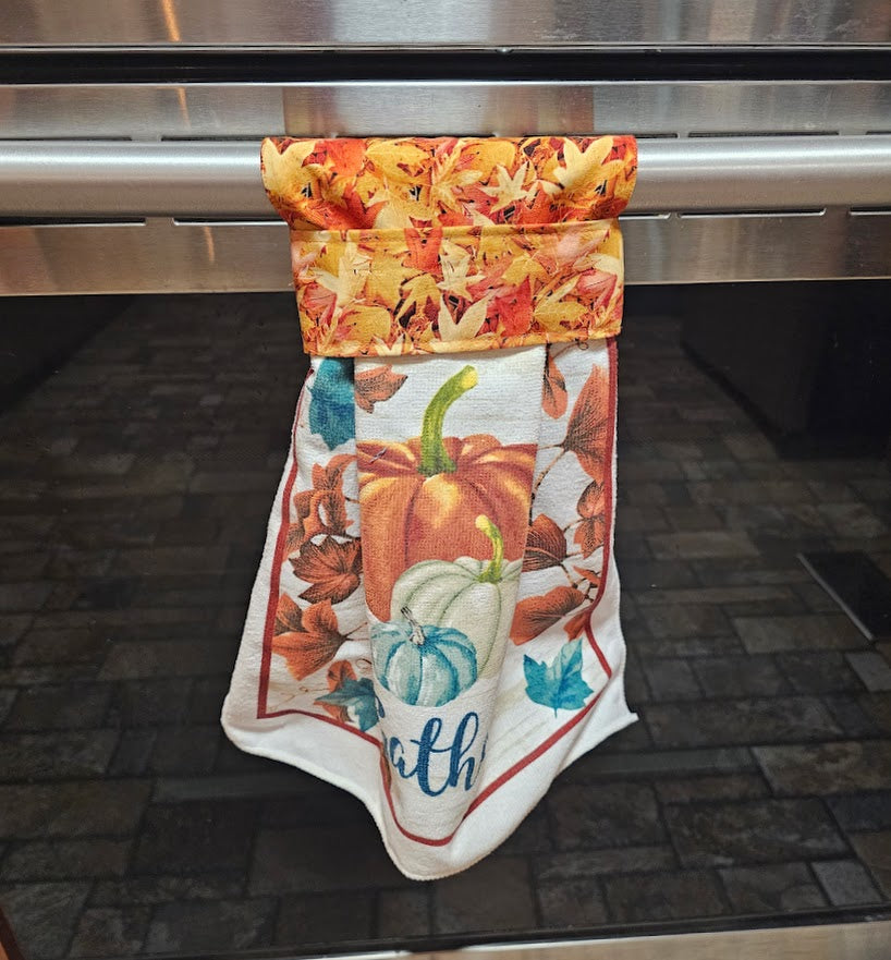 Fall / Halloween / Horror Themed Hanging Tea Towels