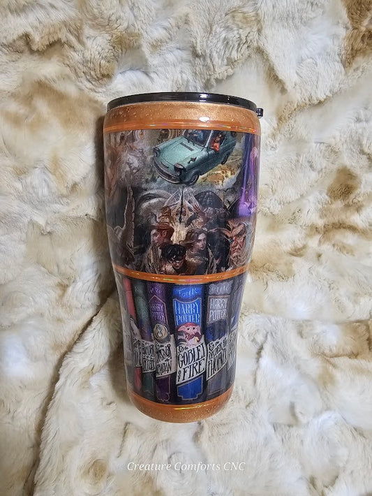 Original Harry Potter Books and Scenes 30oz