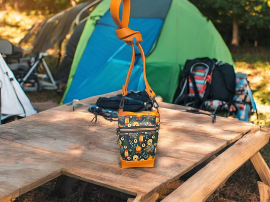 Camp Crystal Lake Camping Wanderlust Crossbody Bag