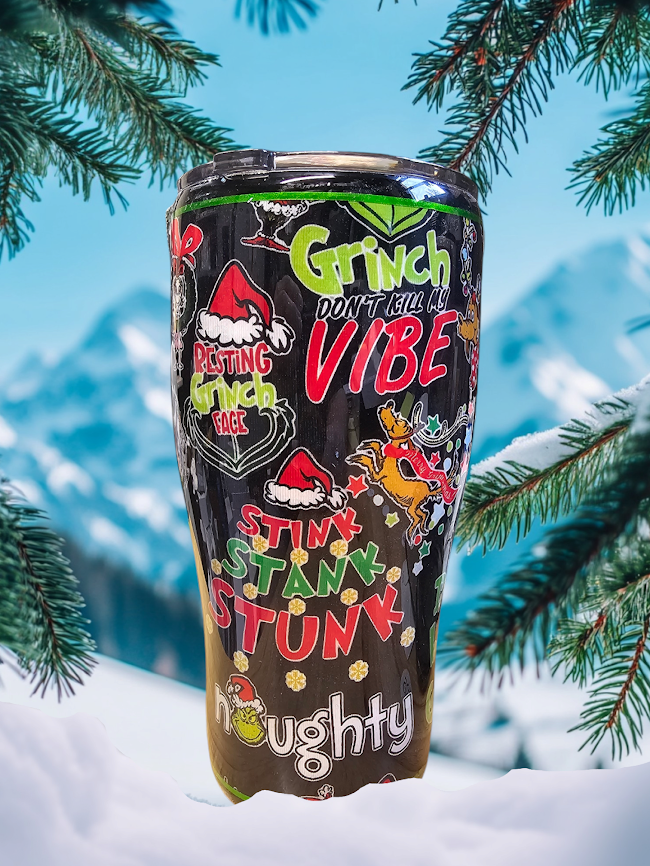 Feeling Extra Grinchy 30oz Zipper