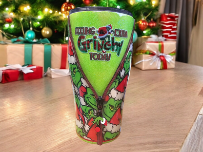 Feeling Extra Grinchy #2 Zipper 30oz